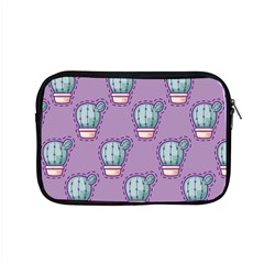 Seamless Pattern Patches Cactus Pots Plants Apple Macbook Pro 15  Zipper Case by Vaneshart