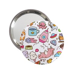 Set Kawaii Doodles 2 25  Handbag Mirrors by Vaneshart