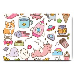 Set Kawaii Doodles Large Doormat 