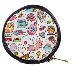 Set Kawaii Doodles Mini Makeup Bag by Vaneshart