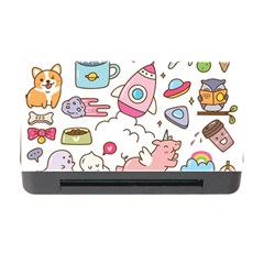 Set Kawaii Doodles Memory Card Reader With Cf by Vaneshart