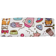 Set Kawaii Doodles Body Pillow Case (dakimakura) by Vaneshart