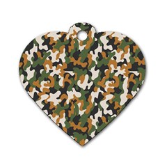 Vector Seamless Military Camouflage Pattern Seamless Vector Abstract Background Dog Tag Heart (two Sides) by Vaneshart