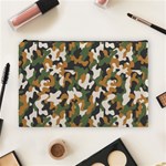 Vector Seamless Military Camouflage Pattern Seamless Vector Abstract Background Cosmetic Bag (Large) Front