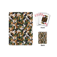 Vector Seamless Military Camouflage Pattern Seamless Vector Abstract Background Playing Cards Single Design (mini) by Vaneshart