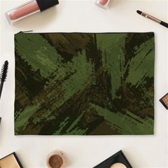 Camouflage Brush Strokes Background Cosmetic Bag (xl) by Vaneshart