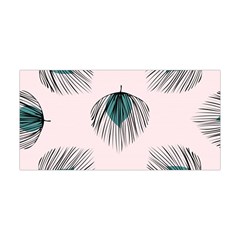 Green Tropical Leaves Seamless Pattern Yoga Headband by Vaneshart