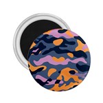 Camouflage Background Textile Uniform Seamless Pattern 2.25  Magnets Front