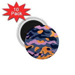 Camouflage Background Textile Uniform Seamless Pattern 1 75  Magnets (10 Pack)  by Vaneshart