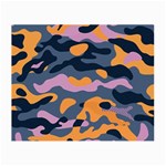 Camouflage Background Textile Uniform Seamless Pattern Small Glasses Cloth (2 Sides) Front