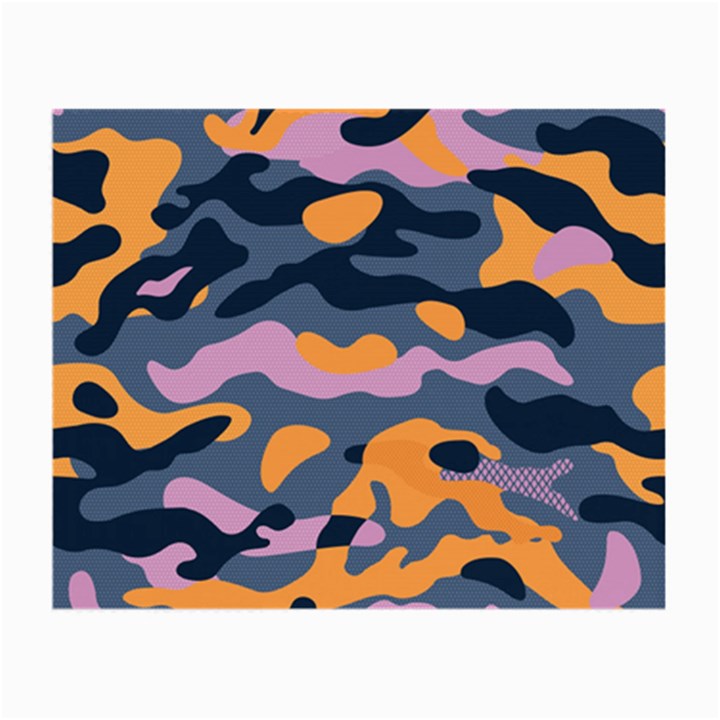 Camouflage Background Textile Uniform Seamless Pattern Small Glasses Cloth (2 Sides)