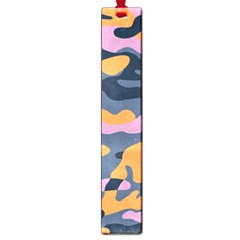 Camouflage Background Textile Uniform Seamless Pattern Large Book Marks by Vaneshart