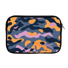 Camouflage Background Textile Uniform Seamless Pattern Apple Macbook Pro 17  Zipper Case by Vaneshart