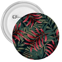 Trending Abstract Seamless Pattern With Colorful Tropical Leaves Plants Green 3  Buttons by Vaneshart