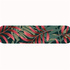 Trending Abstract Seamless Pattern With Colorful Tropical Leaves Plants Green Large Bar Mats by Vaneshart