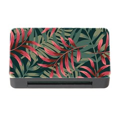 Trending Abstract Seamless Pattern With Colorful Tropical Leaves Plants Green Memory Card Reader With Cf by Vaneshart