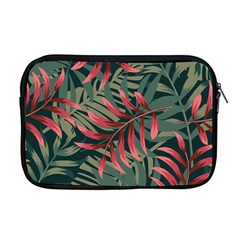 Trending Abstract Seamless Pattern With Colorful Tropical Leaves Plants Green Apple Macbook Pro 17  Zipper Case by Vaneshart