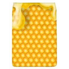 Abstract Honeycomb Background With Realistic Transparent Honey Drop Removable Flap Cover (l) by Vaneshart