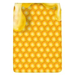 Abstract Honeycomb Background With Realistic Transparent Honey Drop Removable Flap Cover (s) by Vaneshart