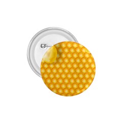 Abstract Honeycomb Background With Realistic Transparent Honey Drop 1 75  Buttons by Vaneshart