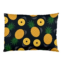 Seamless Pattern Pineapple Pattern Pillow Case (two Sides) by Vaneshart