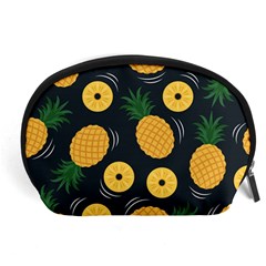 Seamless Pattern Pineapple Pattern Accessory Pouch (large) by Vaneshart