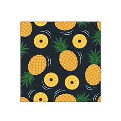 Seamless Pattern Pineapple Pattern Satin Bandana Scarf by Vaneshart