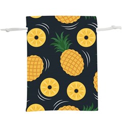 Seamless Pattern Pineapple Pattern  Lightweight Drawstring Pouch (xl) by Vaneshart