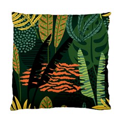 Abstract Seamless Pattern With Tropical Leaves Standard Cushion Case (one Side) by Vaneshart