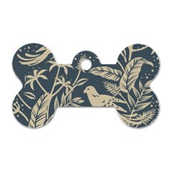 Birds Nature Design Dog Tag Bone (one Side) by Vaneshart