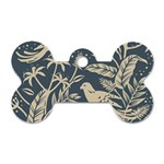 Birds Nature Design Dog Tag Bone (One Side) Front