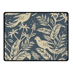 Birds Nature Design Double Sided Fleece Blanket (small)  by Vaneshart