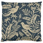 Birds Nature Design Large Flano Cushion Case (One Side) Front