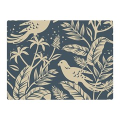 Birds Nature Design Double Sided Flano Blanket (mini)  by Vaneshart