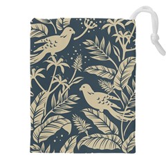 Birds Nature Design Drawstring Pouch (5xl) by Vaneshart