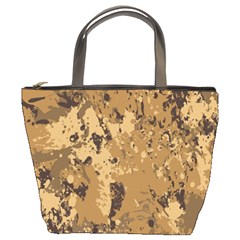 Abstract Grunge Camouflage Background Bucket Bag by Vaneshart