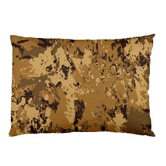 Abstract Grunge Camouflage Background Pillow Case by Vaneshart