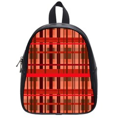 Fall Plaid School Bag (small) by bloomingvinedesign