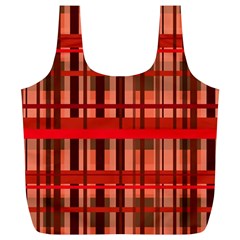 Fall Plaid Full Print Recycle Bag (xl) by bloomingvinedesign