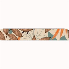 Trend Abstract Seamless Pattern With Colorful Tropical Leaves Plants Beige Small Bar Mats by Vaneshart