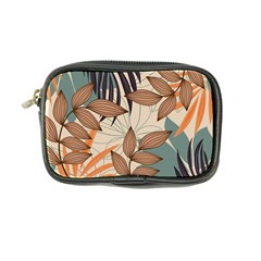 Trend Abstract Seamless Pattern With Colorful Tropical Leaves Plants Beige Coin Purse by Vaneshart