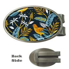 Birds Nature Design Money Clips (oval)  by Vaneshart