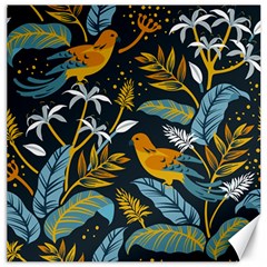 Birds Nature Design Canvas 12  X 12  by Vaneshart