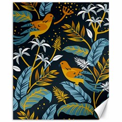 Birds Nature Design Canvas 16  X 20  by Vaneshart