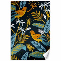 Birds Nature Design Canvas 24  X 36  by Vaneshart