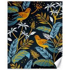 Birds Nature Design Canvas 11  X 14  by Vaneshart