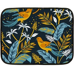 Birds Nature Design Fleece Blanket (mini) by Vaneshart