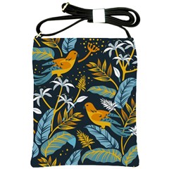 Birds Nature Design Shoulder Sling Bag by Vaneshart