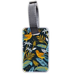 Birds Nature Design Luggage Tag (two Sides) by Vaneshart