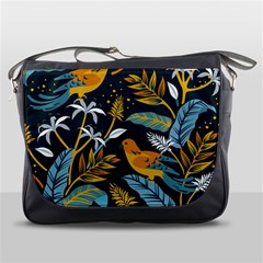 Birds Nature Design Messenger Bag by Vaneshart